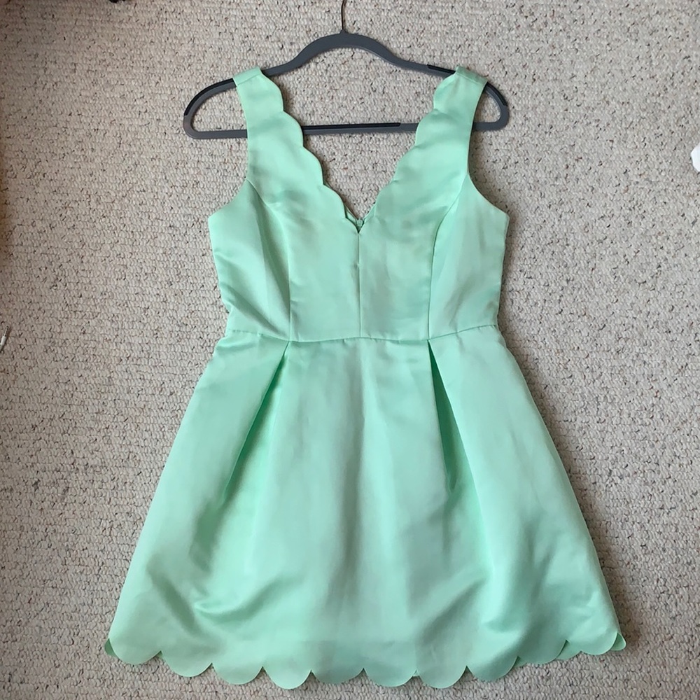 Just Me Mint mini dress